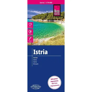 Reise Know-How Landkarte Istrien / Istria (1:70.000) - Rump, Peter