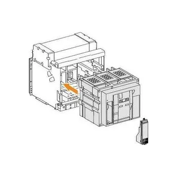 Jistič 48663 Jistič Masterpact NW10HDC-C, 1000A, 4p, výsuvný, Schneider Electric