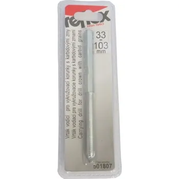 REFLEX vrták vodící, pro vykružovací korunky s karbidovými zrny, 33 - 103 mm 501807