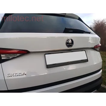 Tuning Lišta nad zadní SPZ, Alu Brush - Škoda Superb III. Limousine (Škoda Superb III. Limousine od r.v. 2015)