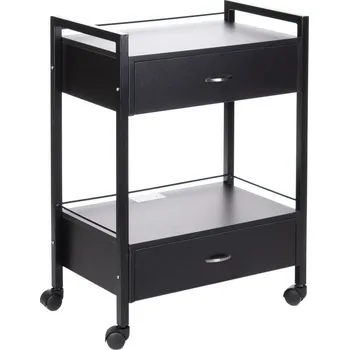 Kosmetická taška Kosmetická police BY-7017 - černá