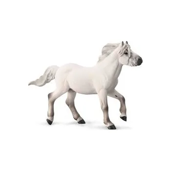 Figurka Koń Jakucki maści szarej