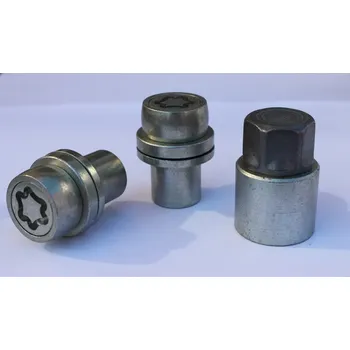 Matice na kolo Zajišťovací matice SICUSTAR M14x1,5mm, plochá s podložkou, klíč 19 (Pojistné matice SICUSTAR)