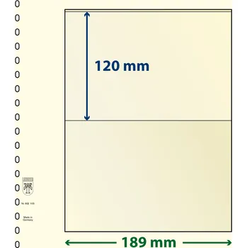 Sběratelství Lindner 802105 - 1 kapsa (120 mm) Velikost balení: 10 ks