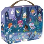 Puzzle pro děti Noční víly Janod v kufříku 36 ks