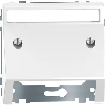 SCHN MTN4540-6035 Merten - Zkosená zásuvka popisové pole, D-Life, Lotos White