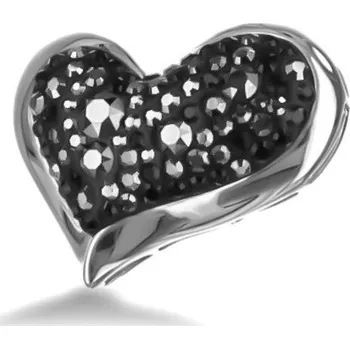 Přívěsek Argento Stříbrný přívěsek 83785 Černá