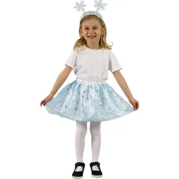 Karnevalový kostým Kostým Zimní víla tutu sukně a čelenka