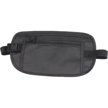 Peněženka Cestovní bezpečnostní peněženka s nastavitelným pásem - Černá