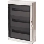 FAMATEL Rozvodnice ACQUA+ 39054 IP65, 54mod. (3x18), na omítku, průhl. dveře, 639x432x160mm 39054