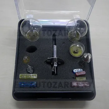Autožárovka Servisní krabička uni H1 + pojistky (Servisní krabička uni H1 + pojistky)