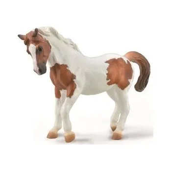 Figurka Kucyk Chincoteague kasztanowy Pinto