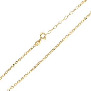 Řetízek Argento 1A002 Zlatý řetízek - vzor Rolo, regulovatelná délka, tloušťka 1,8 mm
