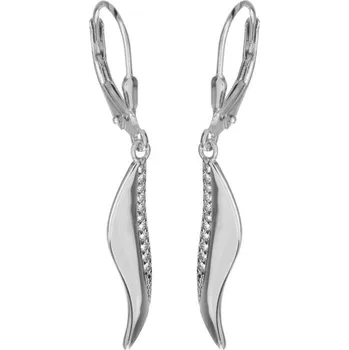 Náušnice Argento 66742 Stříbrné náušnice - čiré kulaté zirkony