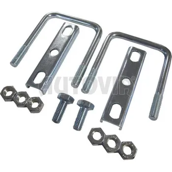 Přívěs Držák KBFV/60 klemy opěrného kolečka na oj 60x60 mm