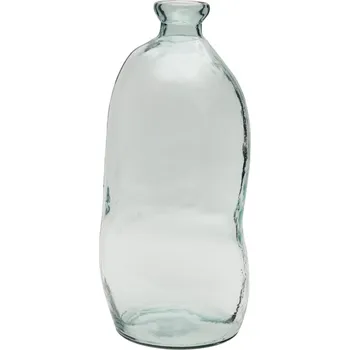 Váza Čirá skleněná váza Kave Home Brenna 73 cm