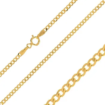 Řetízek Argento Zlatý řetízek 1A019 Zlatá 45 cm