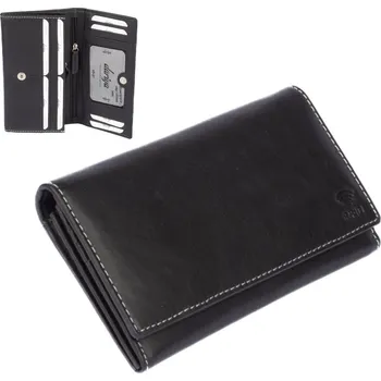 Peněženka Dariya bags Černá dámská peněženka kožená