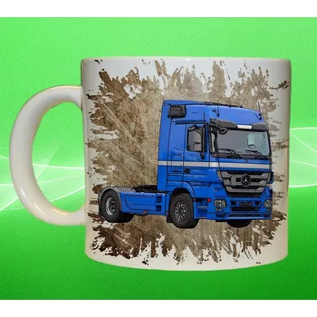 hrnek Mercedes Actros X 330ml (hrnek s náklaďákem)