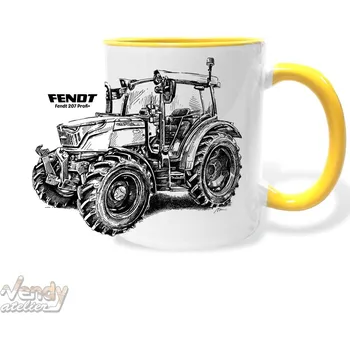 Hrnek - Fendt 207 Barva: Žlutá