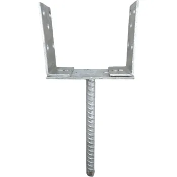 Kotevní patka U s nastavitelným Ú profilem 80 až 160 mm