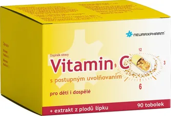Neuraxpharm Vitamin C s postupným uvolňováním 500 mg