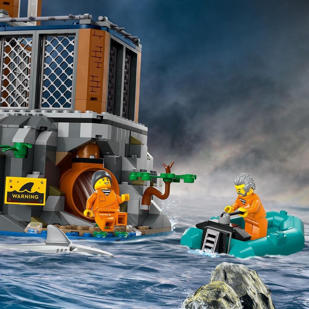 foto Stavebnice LEGO LEGO City 60419 Policie a vězení na ostrově
