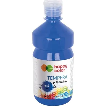 Set školních potřeb Farba tempera Premium 500ml niebieska HAPPY COLOR