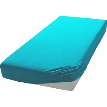 Prostěradlo Carbotex Jersey prostěradlo Tyrkysové Dreamee Velikost: 220x200cm