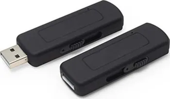 Diktafon Diktafon ve flash disku 4 GB 6 x 2 x 1 cm černý