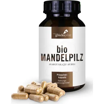 Přírodní produkt Tyroler Glückspilze® BIO Žampion mandlový (Agaricus blazei murrill) 120 kapslí