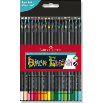 Pastelka Faber-Castell Pastelky Black Edition 36ks