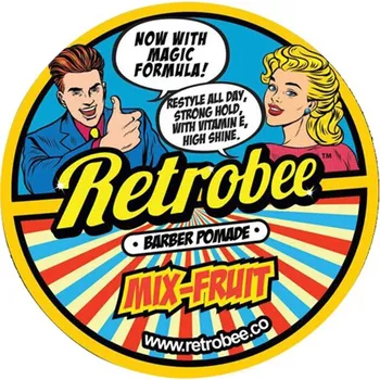 Stylingový přípravek Pomáda na vlasy RETROBEE Barber pomade Mix fruit 150 g