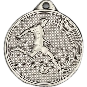 Medaile fotbal střelec Barva: stříbrná