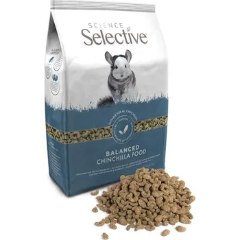 Krmivo pro hlodavce Supreme Science Selective Chinchilla - činčila 1,5 kg