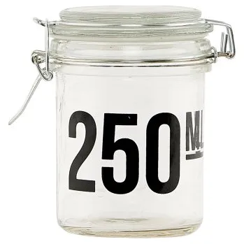 Dóza na potraviny Skleněná dóza s víčkem 250 ml