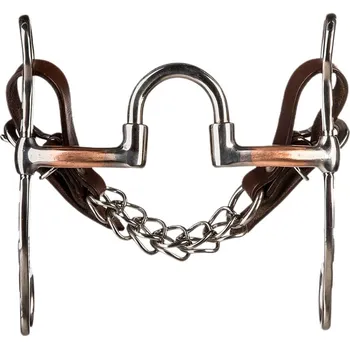 Udidlo pro koně Metalab Udidlo pákové nelomené BF Cooper Metalab, westernové, 10 mm