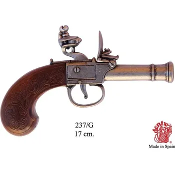 Replika zbraně Pistole s křesadlovým zámkem