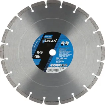 Řezný kotouč NORTON-CLIPPER Kotouče 350x20mm Norton Vulcan VULCAN UNI