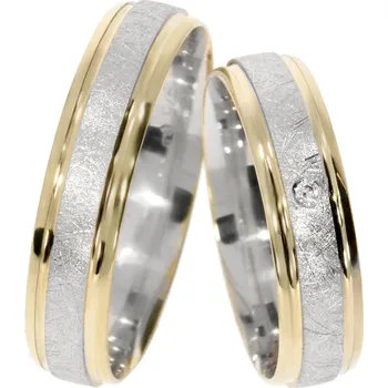 Prsten Stříbrné snubní prsteny C-1482/Ag