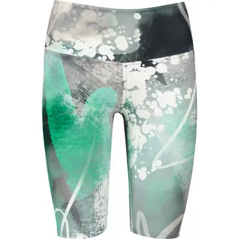 Dámské kalhoty Dámské legíny nad kolena premium ALTISPORT VOJ/ALW017LEG02 TYRKYSOVÁ XXL