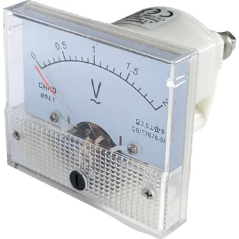 Onpira Panelový voltmetr AC analogový Rozsah měření: 0-10V