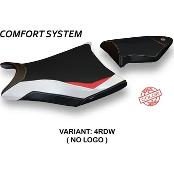 Moto sedlo TPZ Italia Potah sedla BMW S 1000 RR (09-11) Essen special color comfort model potah sedla: bez loga 4RDW (red-white)