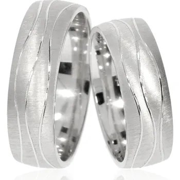 Prsten Zlatnictví Helios Stříbrné snubní prsteny FG-71/Ag