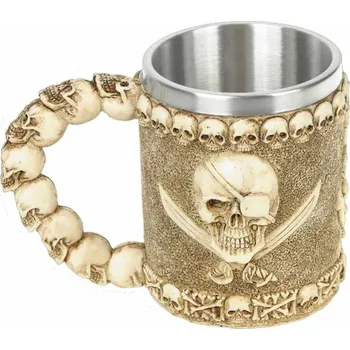 Sklenice Pirátský pohár (Nerezový pohár s pirátským motivem)