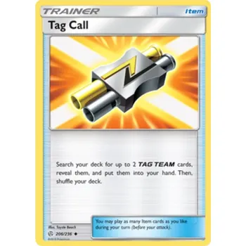 Karetní hra Tag Call 206/236 - Cosmic Eclipse Typ karty: Non-Holo