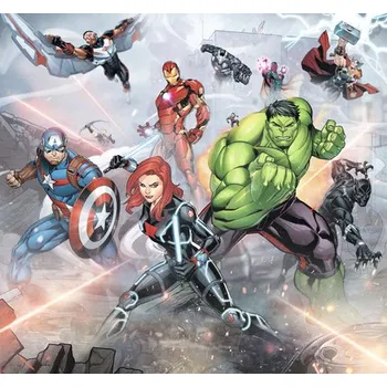 Fototapeta Fototapeta vliesová IADX6-074 Avengers Street Revenge 300x280 cm