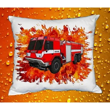 Polštář Polštářek 815 CAS 30 hasičské auto České výroby (polštář s hasičským autem HASIČI)