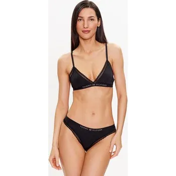 Dámské spodní prádlo Tommy Hilfiger Kalhotky string UW0UW04184 Černá L
