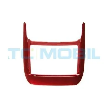 Náhradní kryt pro mobilní telefon Rámeček klávesnice Nokia E66 červená (Red), originální - 0253049